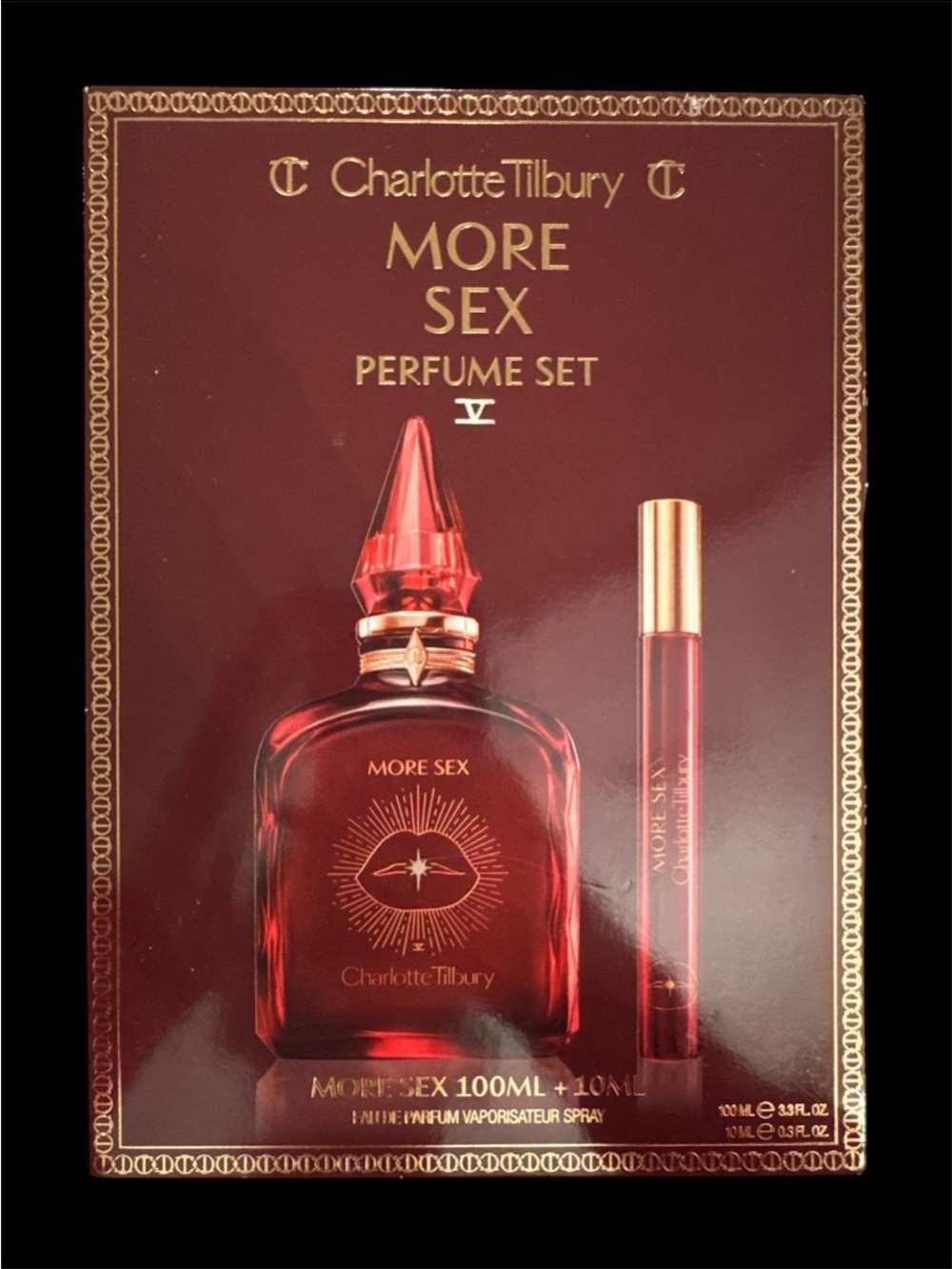 Charlotte Tilbury More Sex box set NEW! (Box has minor boo-boos).